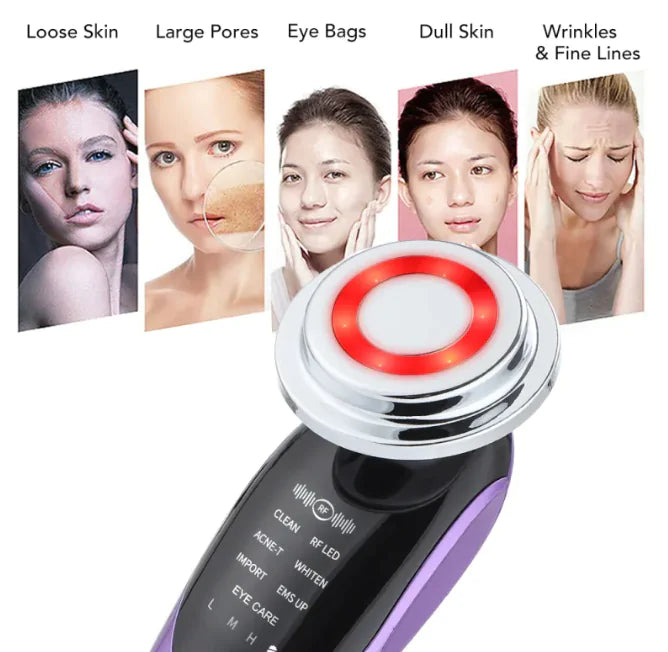 EMS Micro-current Color Light Skin Rejuvenation Instrument