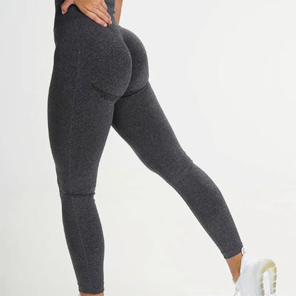 Pantalones de yoga ajustados de cintura alta para mujer