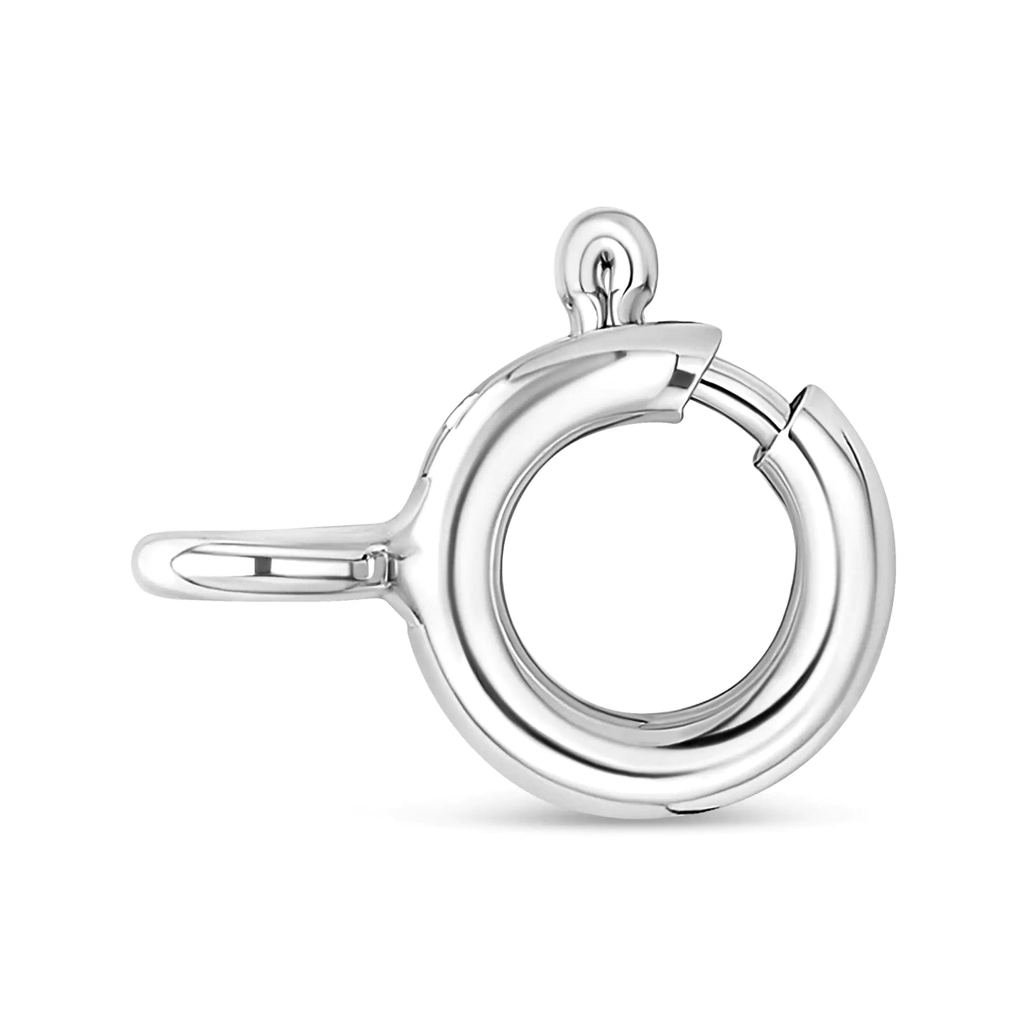 .925 Sterling Silver 3/4 Cttw ümmargune ja baguette teemant topelt südamega ripats 18" kaelakee (IJ värv, I3 Clarity)