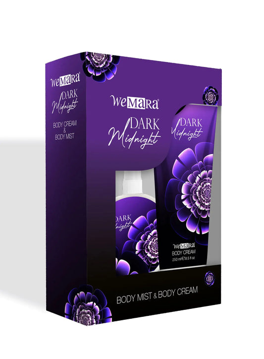 Wemara Dark Midnight Set (Body Mist+Body Cream)