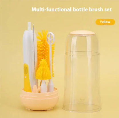 Electric Baby Bottle Brush & UV Sterilizer Set