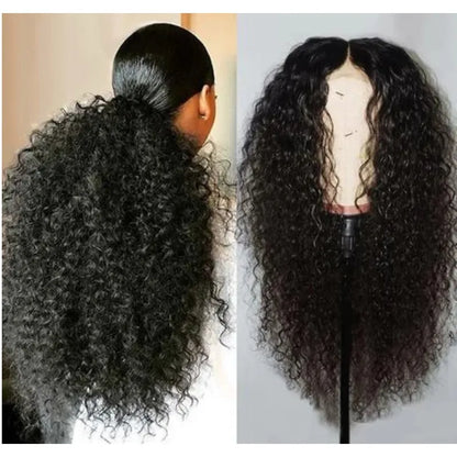 African Style Explosive Head Long Curly Wig