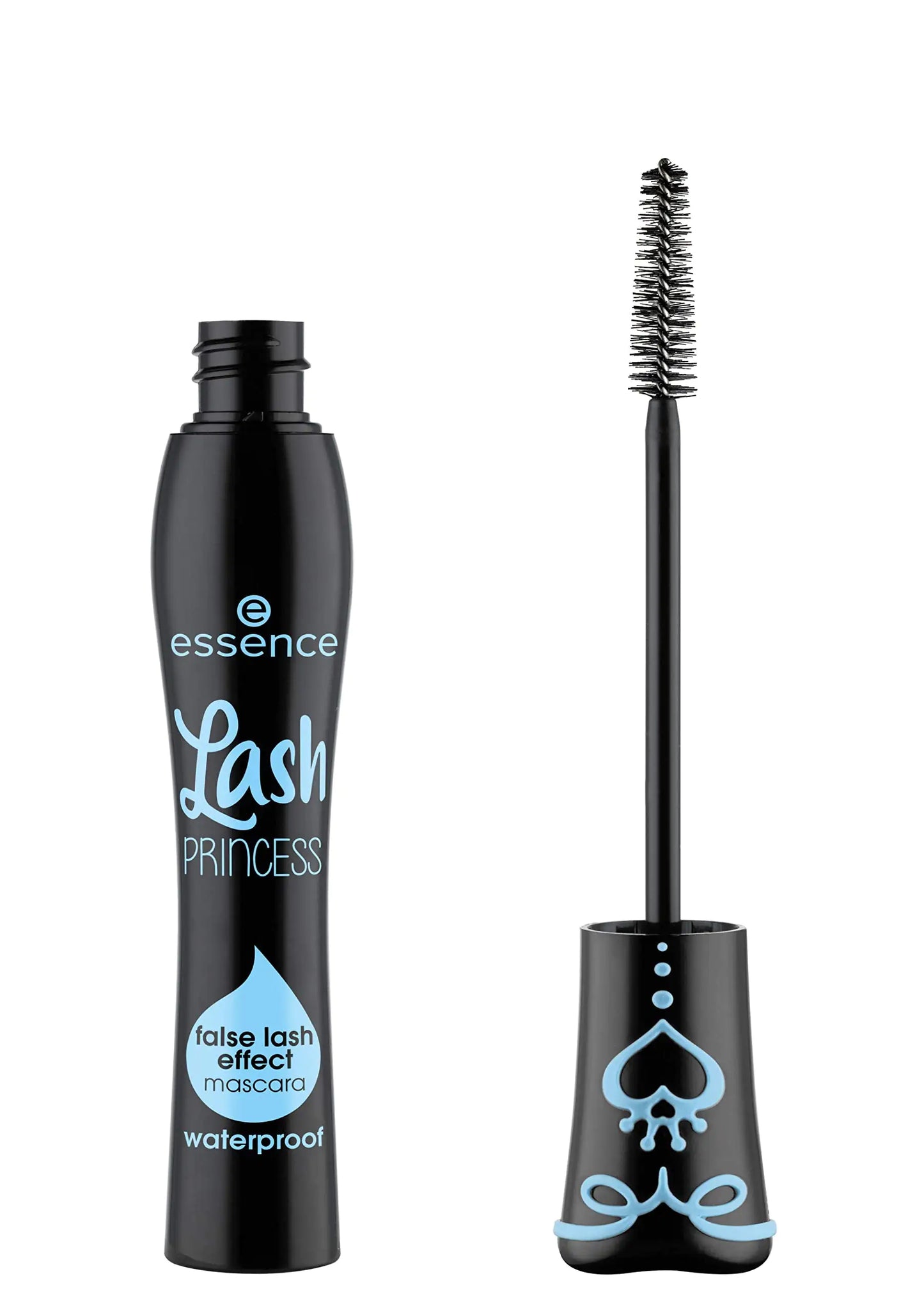 essens | Lash Princess False Lash Waterproof Mascara | Vegansk og grusomhetsfri | For lengde og volum (pakke med 1) Svart 0,4 Fl Oz (pakke med 1)