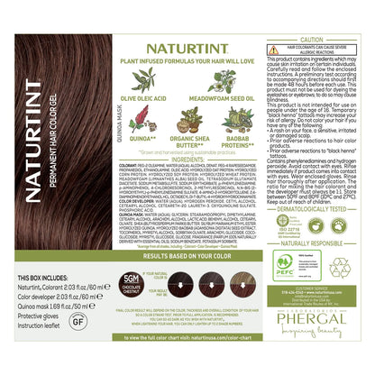 Naturtint Permanent Hair Color 5GM Chocolate Chestnut (Pack of 1), Ammonia Free, Vegan, Cruelty Free, up to 100% Gray Coverage, Long Lasting Results