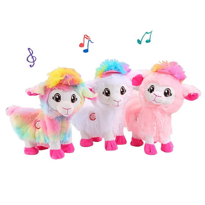 Pelúcia Musical Elétrica para Bebês Brinquedos Engraçados Pets Alive