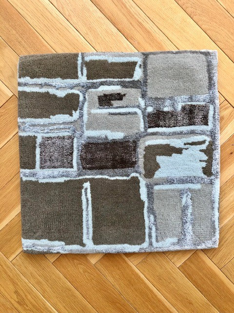 Mondrian in Earthy Hues Rug