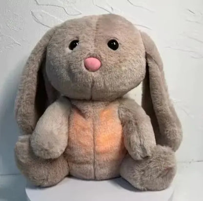 Urso de Pelúcia Companheiro de Sono para Bebês com Música e Luz