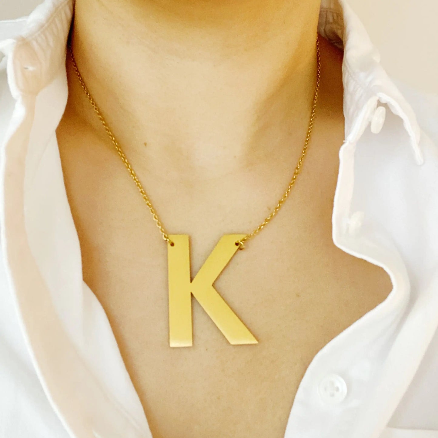 Ellison + Young: Boldly You Initial Necklace