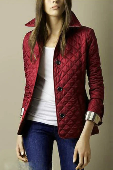 Chaqueta de invierno acolchada para mujer