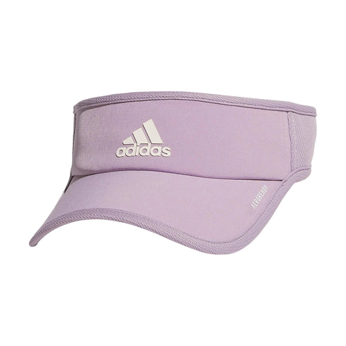 adidas Women's Superlite Sport Performance Visor for sun protection and outdoor activity One Size Preloved Fig Purple/Off White