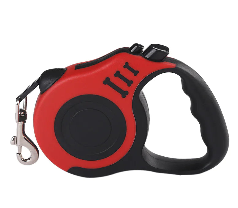 Correa retráctil automática para perros de 16.5 pies, collar para mascotas, correa para caminar automática, sin plomo, EE. UU.