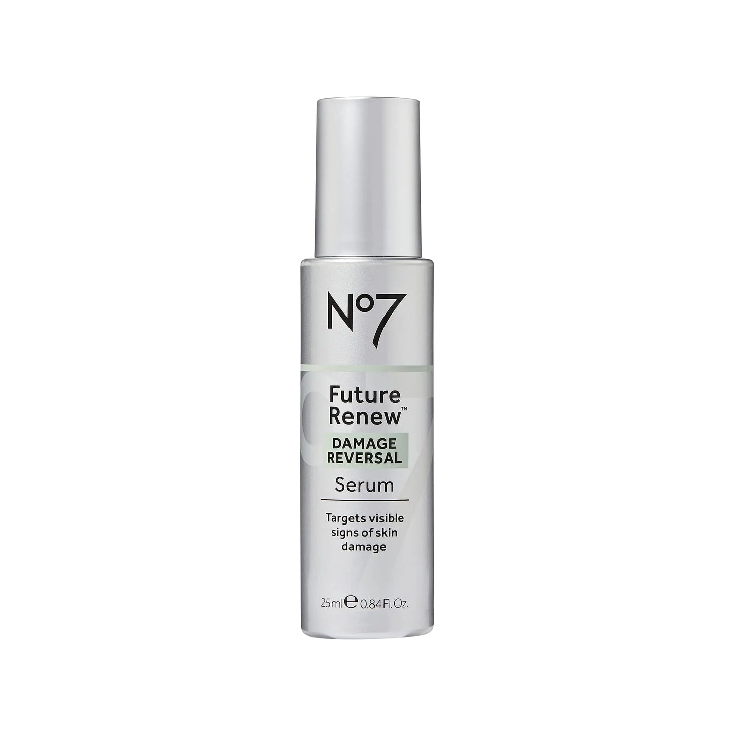 No7 Future Renew Damage Reversal Serum - Anti-Aging Face Serum for Glowing Skin - Hyaluronic Acid + Niacinamide for Sun Damage Reversal - Dermatologist-Approved, Sensitive Skin Suitable (0.84 Fl Oz) 0.84 Fl Oz (Pack of 1)