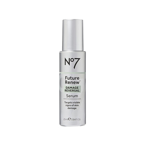 Sérum No7 Future Renew Damage Reversal - Sérum facial antiedad para una piel radiante - Ácido hialurónico + niacinamida para revertir el daño solar - Aprobado por dermatólogos, apto para piel sensible (22 ml) 22 ml (paquete de 1)