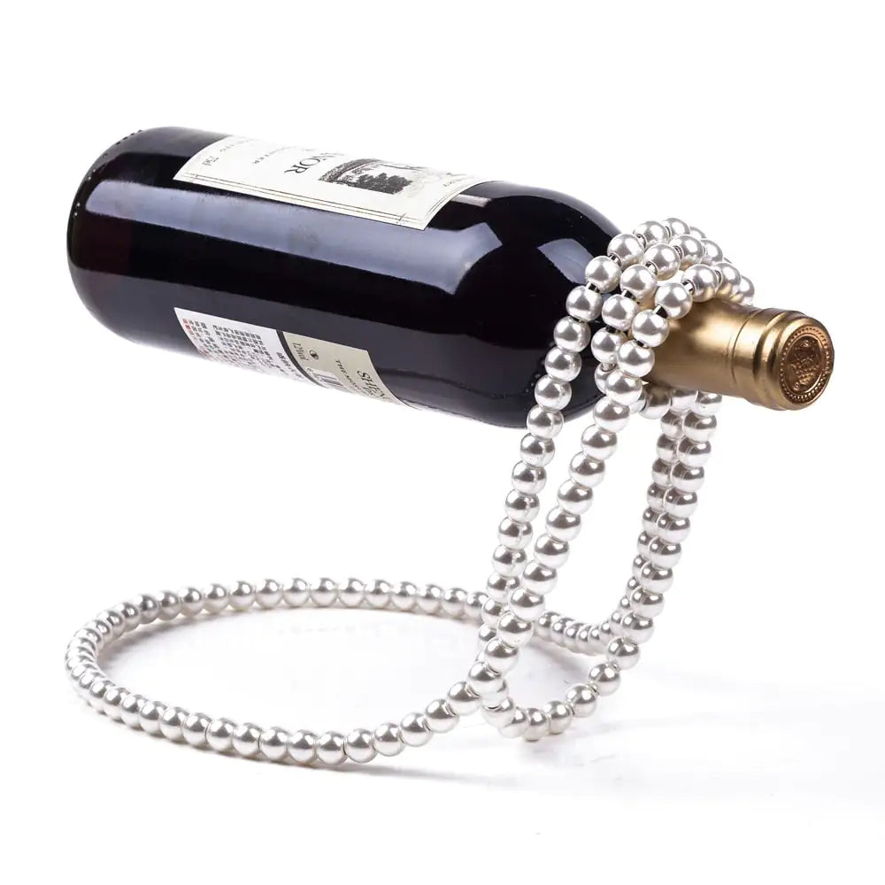 Pearl Necklace Wine Rack 1