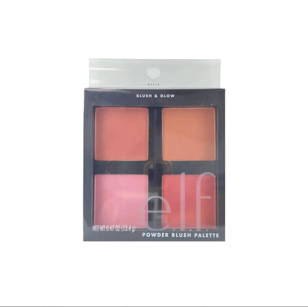 elf Cosmetics Powder Blush Palette, Fire Blush Shades for vakkert, langvarig pigment, Light 1 Count (Pakke med 1)