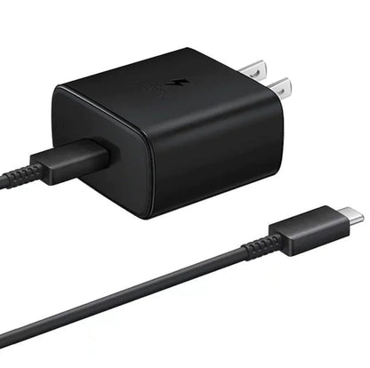 Cargador de pared superrápido USB-C de 45 W con cable de 3 metros para Samsung Galaxy S20, S21, S22 y S23