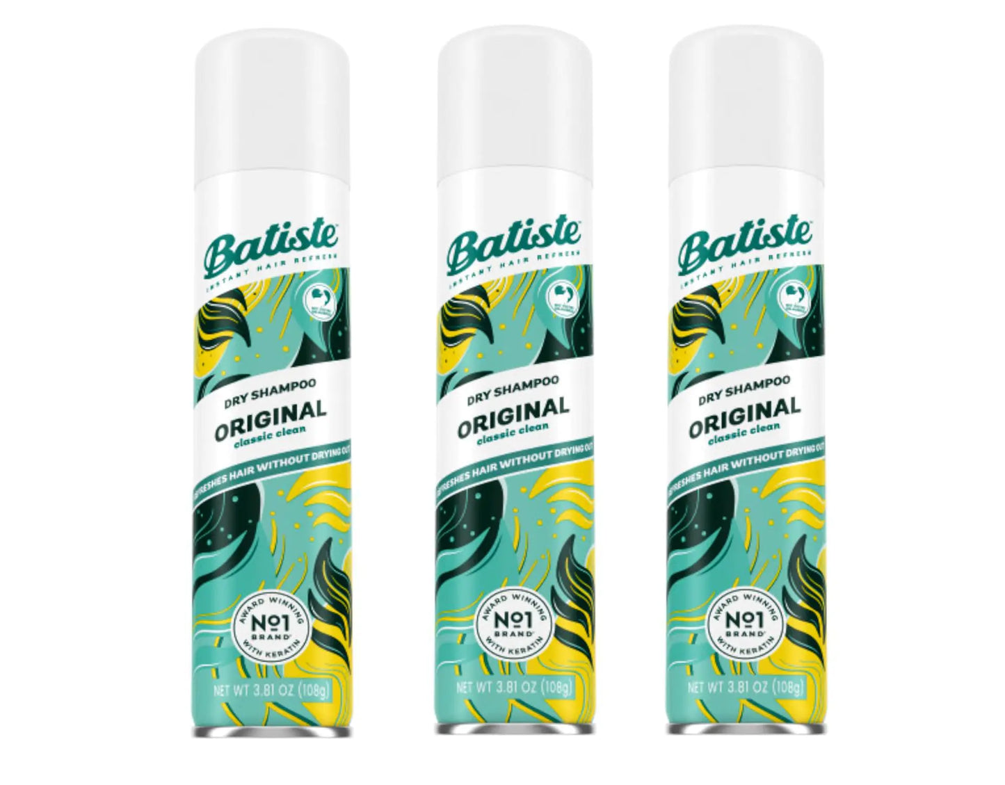 Batiste 3 件套干洗洗发水套装，原装