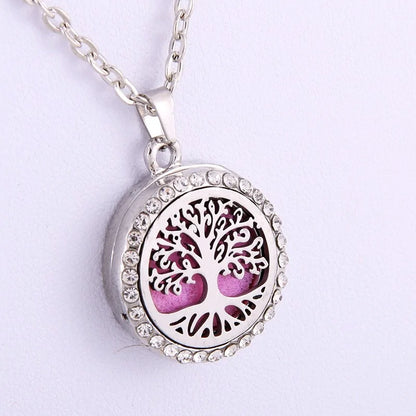 10 Styles Aroma Oil Diffuser Perfume Necklace