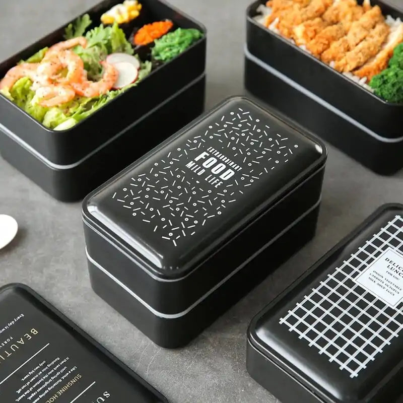 Caja Bento portátil para microondas