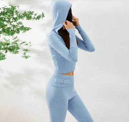 Women's Leisure Hoodie Suit