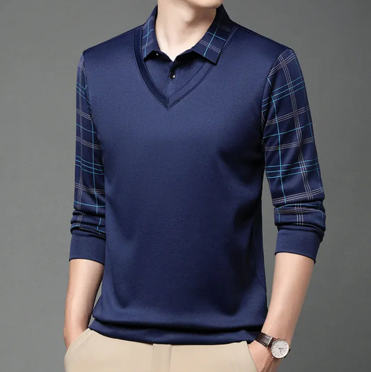 Men's Korean Plaid Shirt