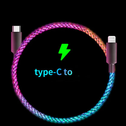 RGB Luminous Data Cable