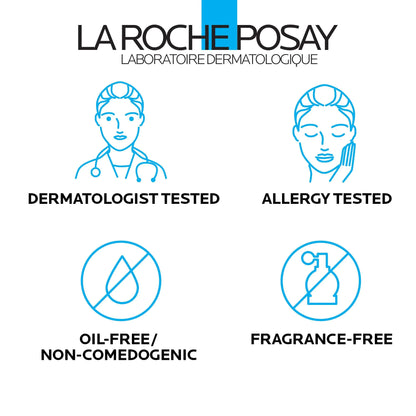 La Roche-Posay Cicaplast Håndkrem, Instant Relief fuktighetsgivende håndlotion for tørre hender, Shea Butter Lotion for tørre, sprukne hender, fettfri, parfymefri