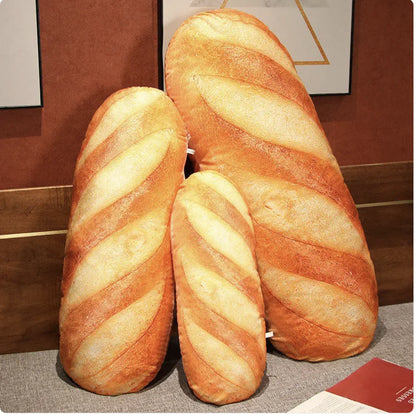 Soft Plush Bread Pillow Toy