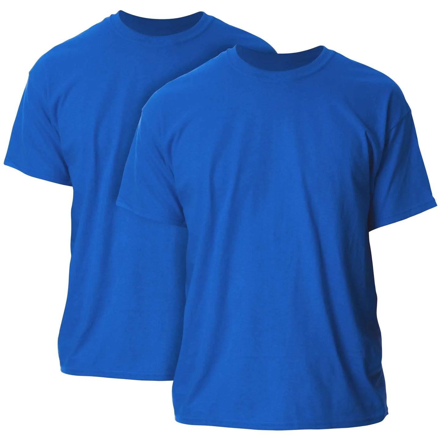 Gildan Unisex-Adult Heavy Cotton T-Shirt, Style G5000, Multipack 2 Royal (2-pack) XX-Large