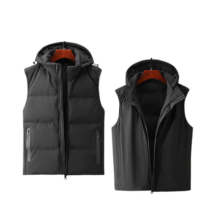 Casual Down Jacket Jacket Tide Vest Printing