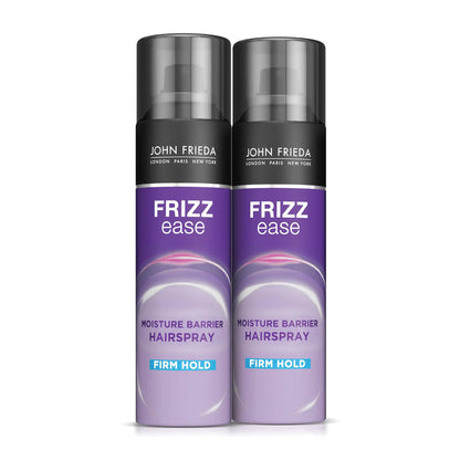 John Frieda Anti Frizz, Frizz Ease Firm Hold juukselakk, niiskusevastane juuksesprei, 24-tunniseks hoidmiseks, 12 untsi, pakis 2 12 untsi (2 tk)