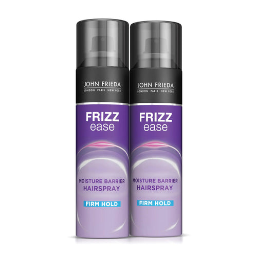 John Frieda Anti Frizz, Frizz Ease Firm Hold juukselakk, niiskusevastane juuksesprei, 24-tunniseks hoidmiseks, 12 untsi, pakis 2 12 untsi (2 tk)