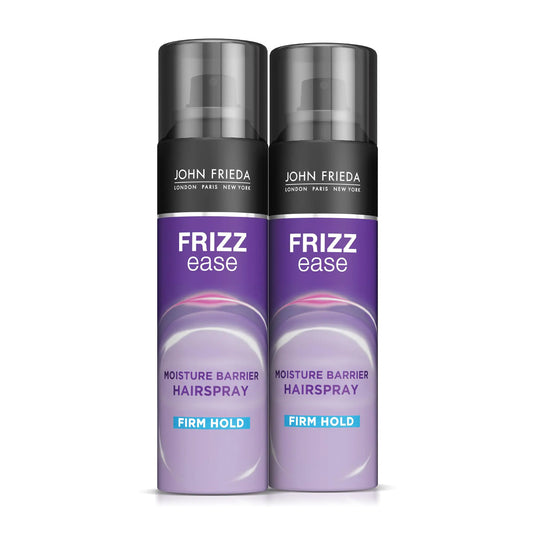 John Frieda Anti Frizz, Frizz Ease Firm Hold juukselakk, niiskusevastane juuksesprei, 24-tunniseks hoidmiseks, 12 untsi, pakis 2 12 untsi (2 tk)