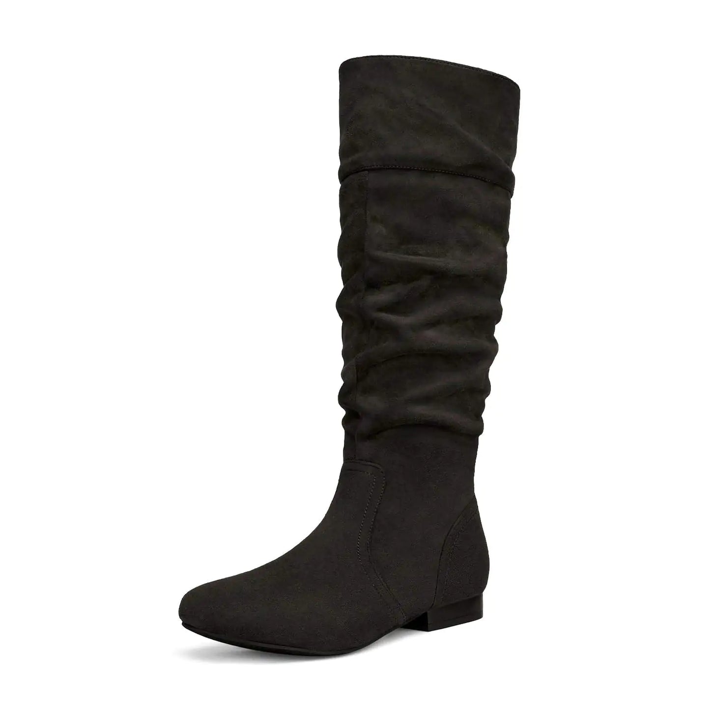 Botas altas hasta la rodilla DREAM PAIRS para mujer, para otoño e invierno, color negro, talla 7