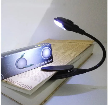 Lámpara de lectura LED con clip