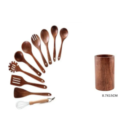 Acacia Wood HejK  Cooking Spatula Set