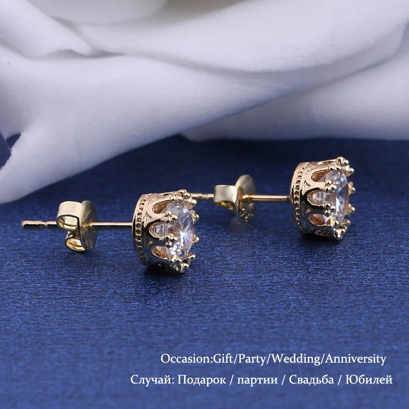 Zircon Stud Earrings