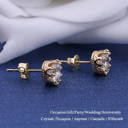 Zircon Stud Earrings