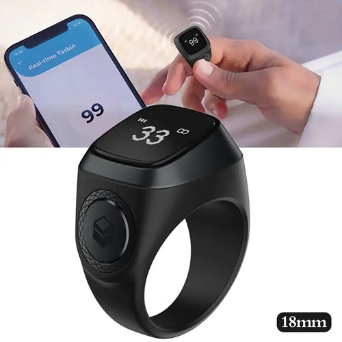 Smart Bluetooth Tasbih Ring For Muslims