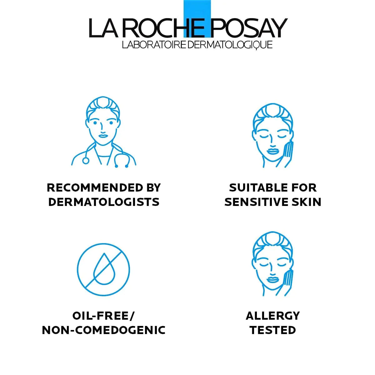 La Roche-Posay Hyalu B5 rent hyaluronsyreserum for ansikt, med vitamin B5, antialdringsserum for fine linjer og rynker, fuktighetsgivende serum for å fylle og reparere tørr hud, trygt på sensitiv hud 1 Fl Oz (pakke med 1) 