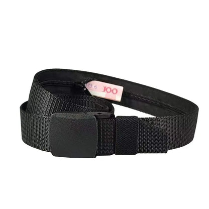 Nylon Zipper Travel Money Belt