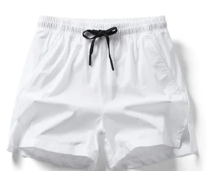 Sports Shorts with Slit for Women