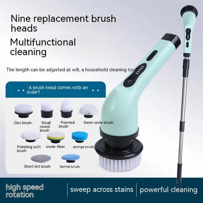 Dual-Purpose Brush Handheld Cleaning Gadget