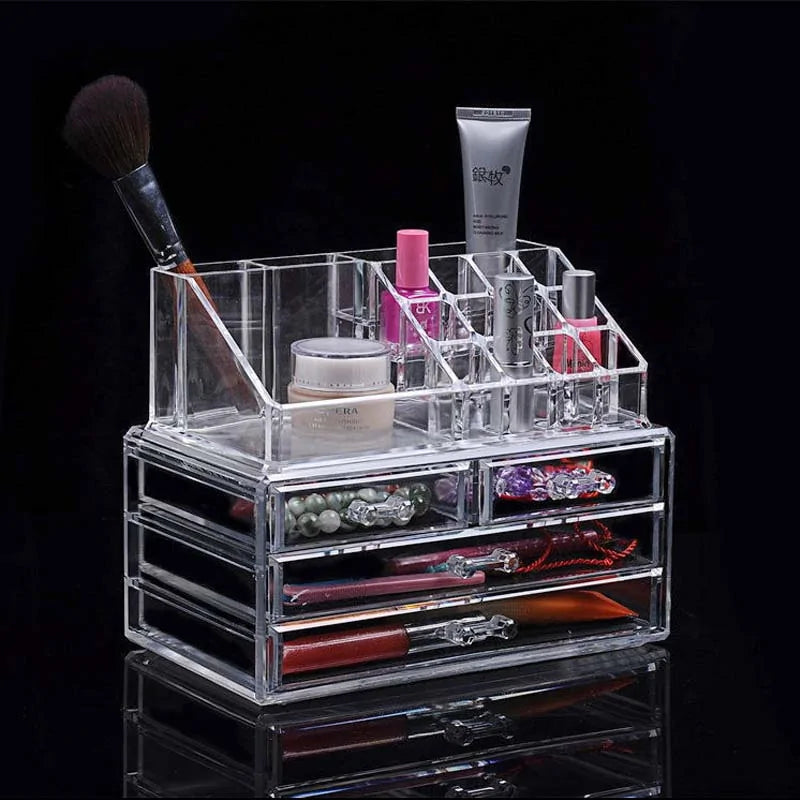 Acrylic Transparent Makeup Organizer