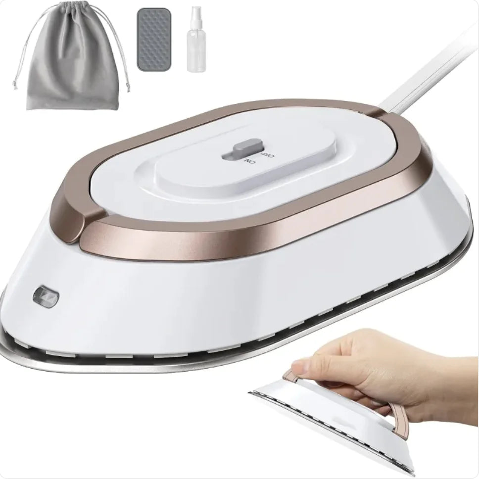 Newbealer Dual Voltage Travel Iron - Lightweight, 120V/220V