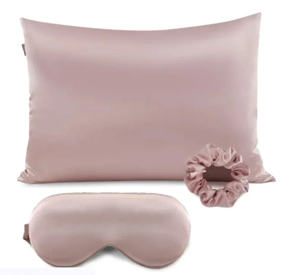 Elegant Silk-Effect Pillowcase