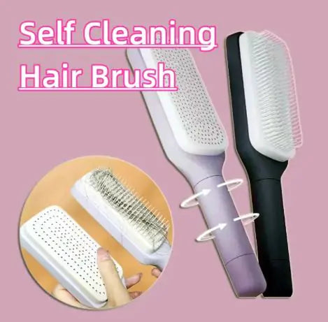 Self Cleaning Hair Brush