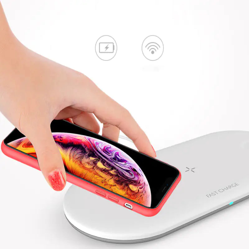 3 in 1 Multi Device Qi Wireless Fast Charger