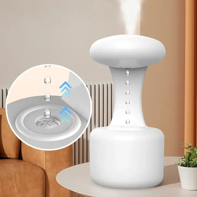 Humidificador ultrasónico antigravedad