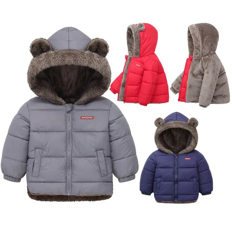 Children's Thick Fleece Coat